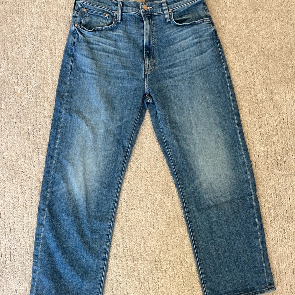 MOTHER Ditcher Crop Jeans